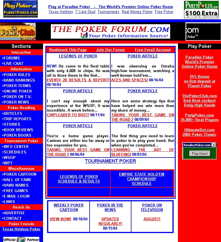 Poker Forum